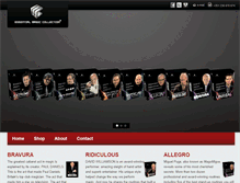 Tablet Screenshot of essentialmagiccollection.com